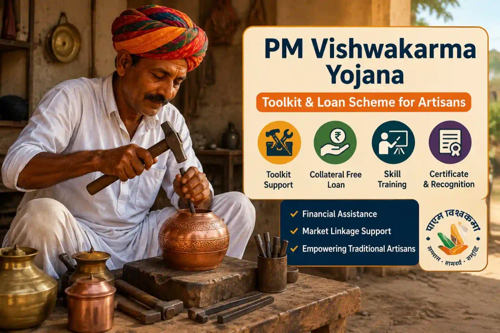 PM Vishwakarma Yojana Artisan Toolkit and Loan Scheme